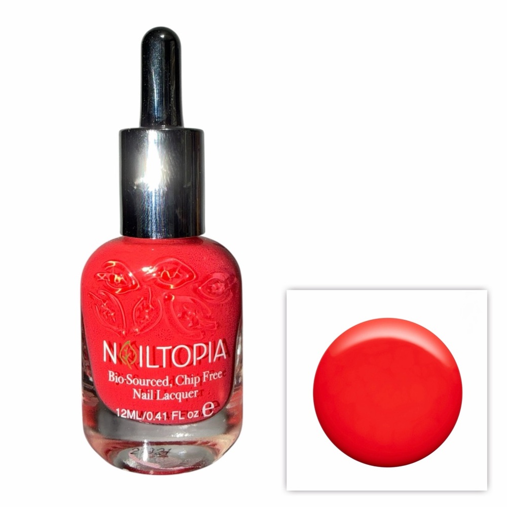 NAILTOPIA Bio-Sourced Chip Free Nail Lacquer Polish - HUSTLE HARD - 0.41 oz NEW